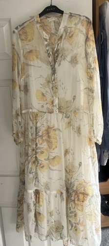 Sheer floral maxi dress - h&m,