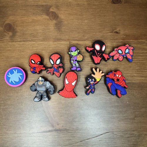 10pcs spider man croc - 10pcs, charms