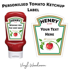 Personalised Spoof Ketchup