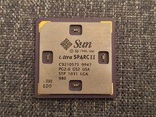 Sun UltraSPARC  II CPU from Collection