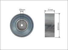 TENSIONER PULLEY V-RIBBED BELT