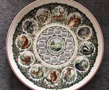 Wedgwood calendar plate - wedgwood,