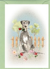 Irish Wolfhound Dog (4"x 6")
