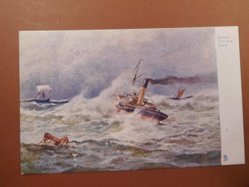 Tuck postcard signed - postcard, parsons
