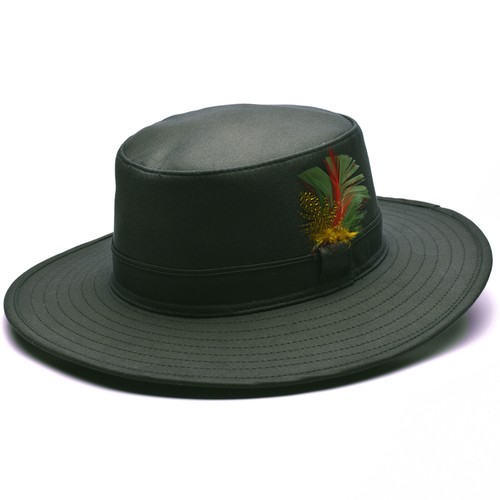 British waxed cotton bush - british,