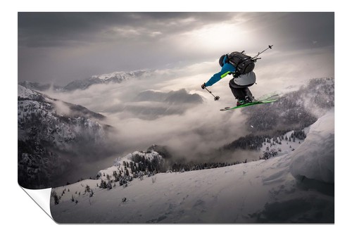 Winter ski jump - ski,
