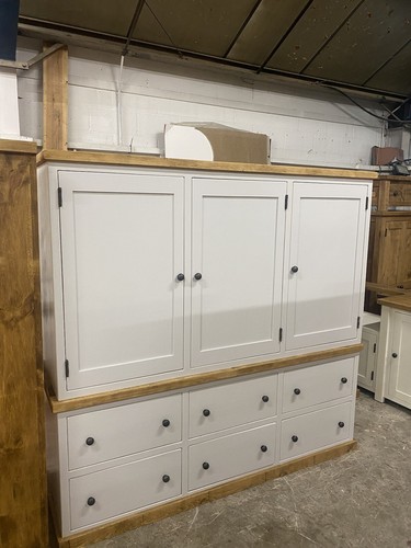 Handmade kitchen larder - kitchen,