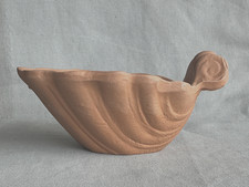 Small Terracotta Moulded Shell