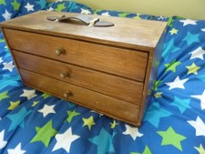 MECCANO  SET    3 TRAYS OF PARTS  IN ENGINEERS TOOL CHEST, GREAT CONDITION, GIFT