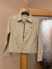 womans fred perry jacket small