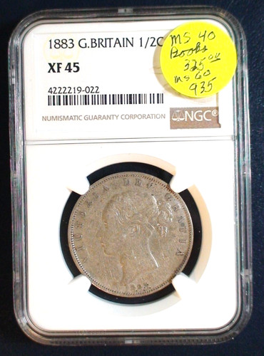 1883 great britain half - 1883,
