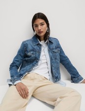 M&S Denim Petite Jacket ~ Size