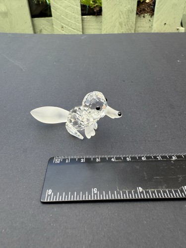 Genuine swarovski crystal fox - genuine,