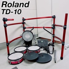 Roland TD-10 Electronic Drum Set with KD-120, PD-120, CY-12H, CY-15R, FD-7