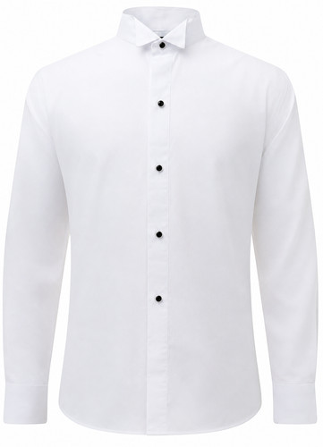 Men white mandarin - mandarin, collar