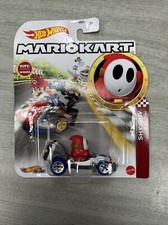 Hot Wheels Mario Kart Collectible Diecast Character Cars Figure Shy Guy B-Dasher