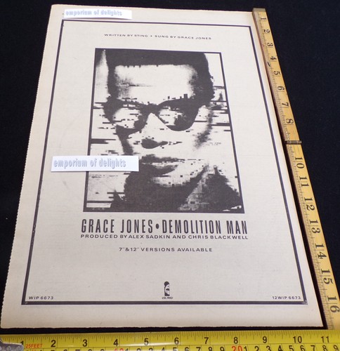 Grace jones demolition - grace,