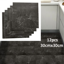 12X Vinyl Floor Tiles Self