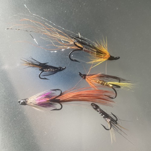 Joblot salmon fishing flies - fishing,