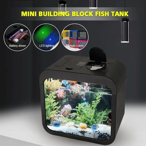 Small fish tank plastic - fish, clear