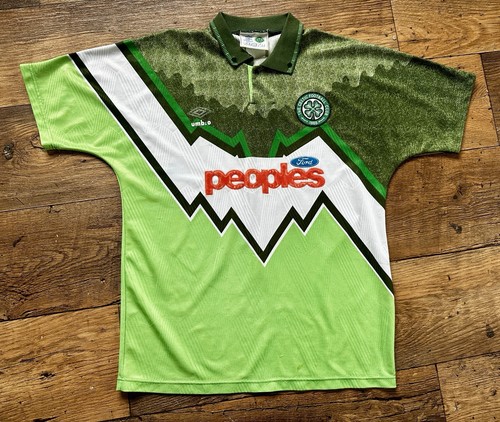 Vintage celtic 1990 away - celtic, 91
