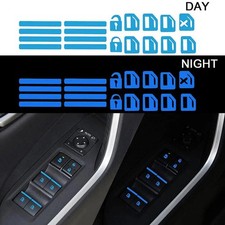 2PCS Luminous Blue Vehicle Car