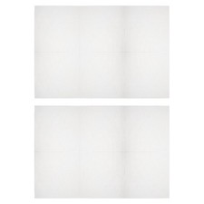 2pcs Plastic Mesh Canvas Sheet