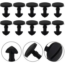 Black Plastic Car Clips Cover