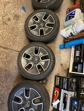 mini countryman/paceman alloys x4 with winter tyres 205/55/17