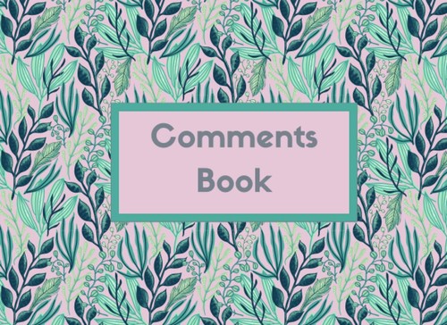 Comments book feedback - book,