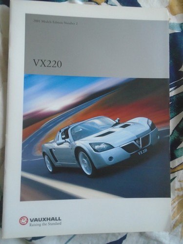 Vauxhall vx220 range brochure - range,