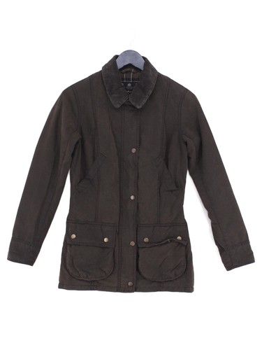 Barbour parka jacket - parka, brown