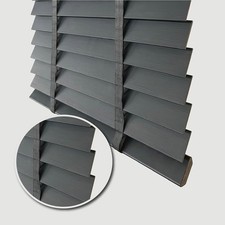 Faux wood taped venetian - faux,