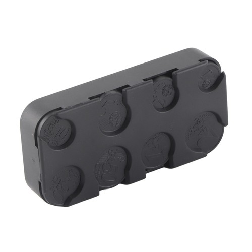 Black euro coin dispenser - euro,