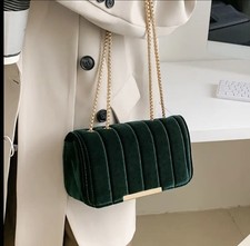 Velvet Clutch Bag Elegant