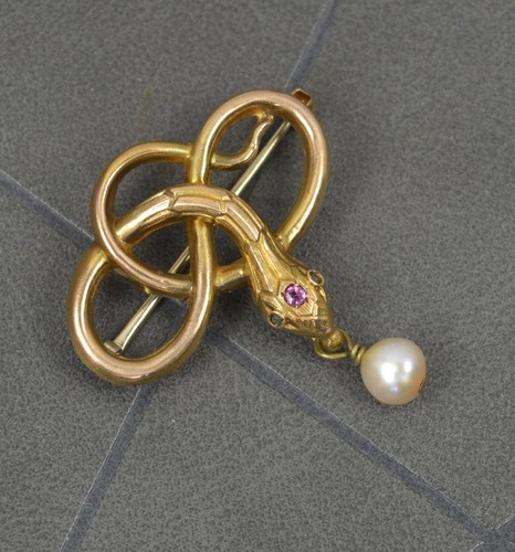 Victorian 9ct gold ruby - 9ct,