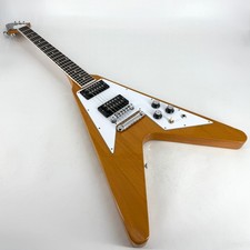 2024 Gibson 70s Flying V - Antique Natural