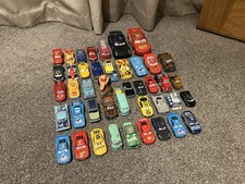 Disney Pixar Cars Large Bundle Of Playworn Vehicles Some Small, Some Large