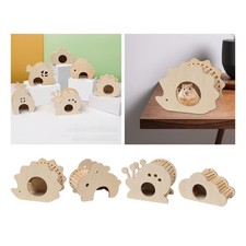 Wooden Hamster Hideout Habitat