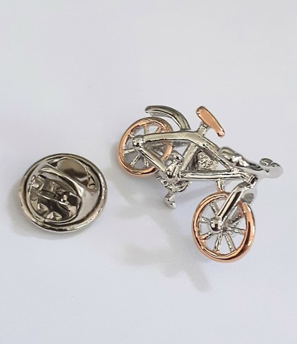 Bike lapel pin badge - lapel, bicycle