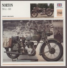 1940 Norton 500cc 16H  Edito