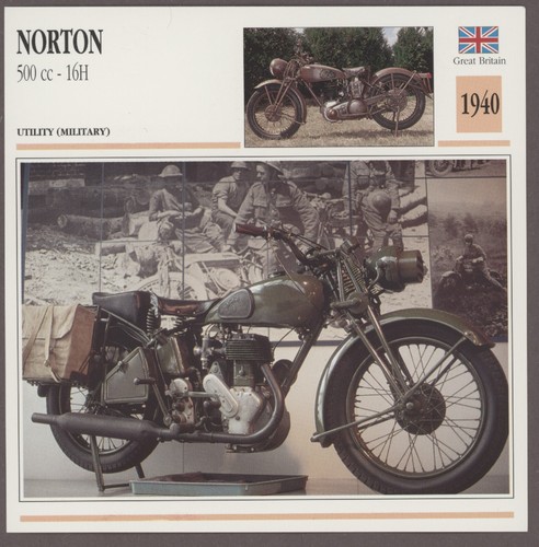 1940 norton 500cc 16h - 500cc,