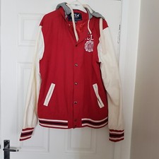 UCLA HERITAGE HOODIE BOMBER JACKET  SIZE XL