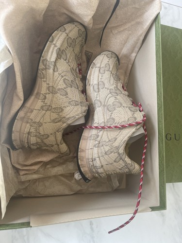 Gucci run monogram - monogram, beige