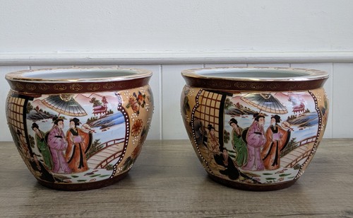 Vintage chinese satsuma - 2,