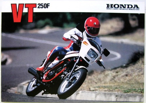 Honda vt250f motorcycle - honda, vt250f-d
