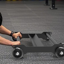 Glute Ham Glider Multi Function Sturdy Professional Ab Glider Machine Glute