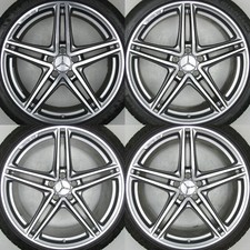 1904011800 / 1900 AMG Mercedes 190 GT 5 Twin Spoke Set 9 X 19 ET 61 12 x 20 E...