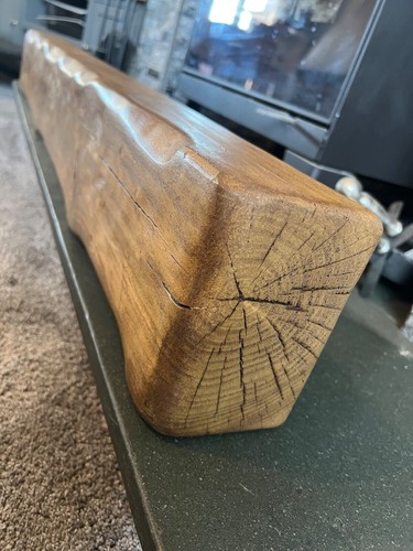 Solid wood mantel beam rustic - solid,