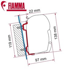 Fiamma f45s awning - f45s, bracket